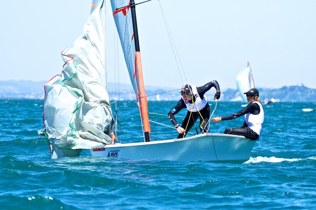 29er - Oceanbridge NZL Sailing Regatta - Day 1 © Richard Gladwell www.photosport.co.nz